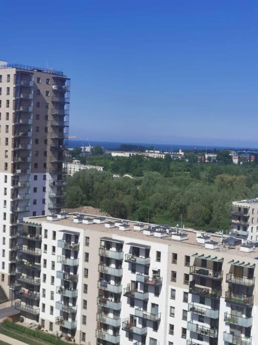 Urocze Kondominium Z Widokiem Na Morze Gdansk Luaran gambar